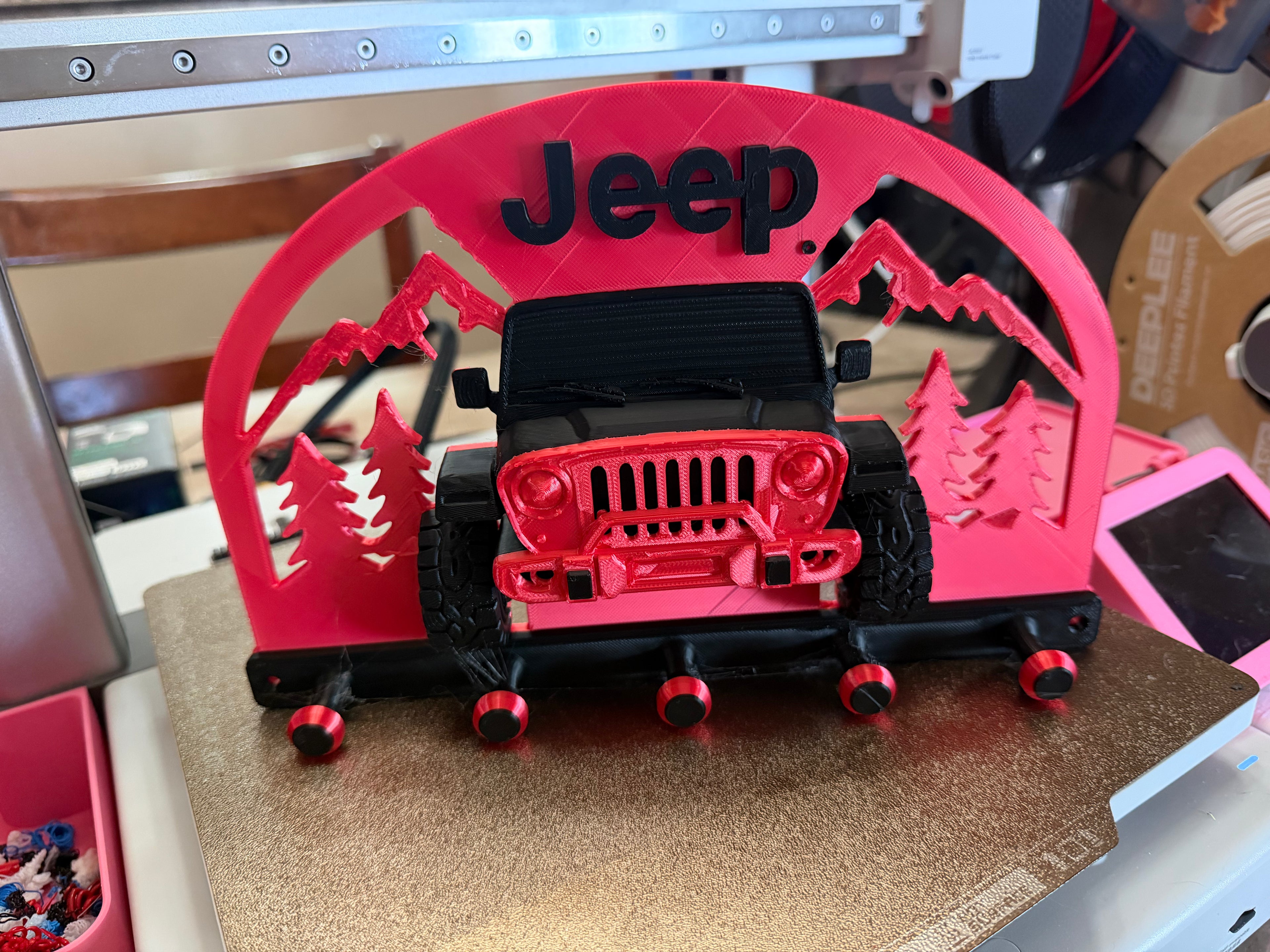 Jeep Keychain Holder
