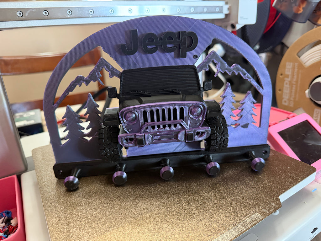 Jeep Keychain Holder