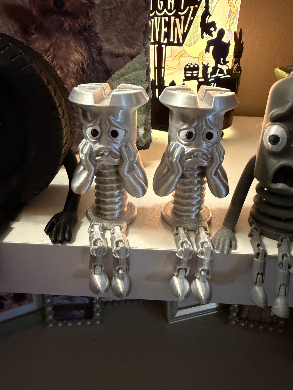 Emotional Mechanics Shelf Buddies