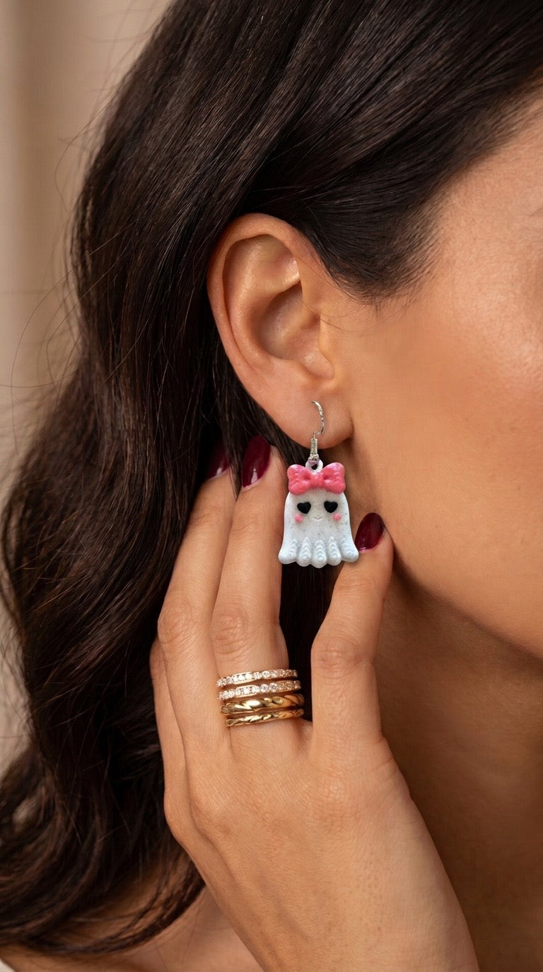 Ghosts Halloween Earrings