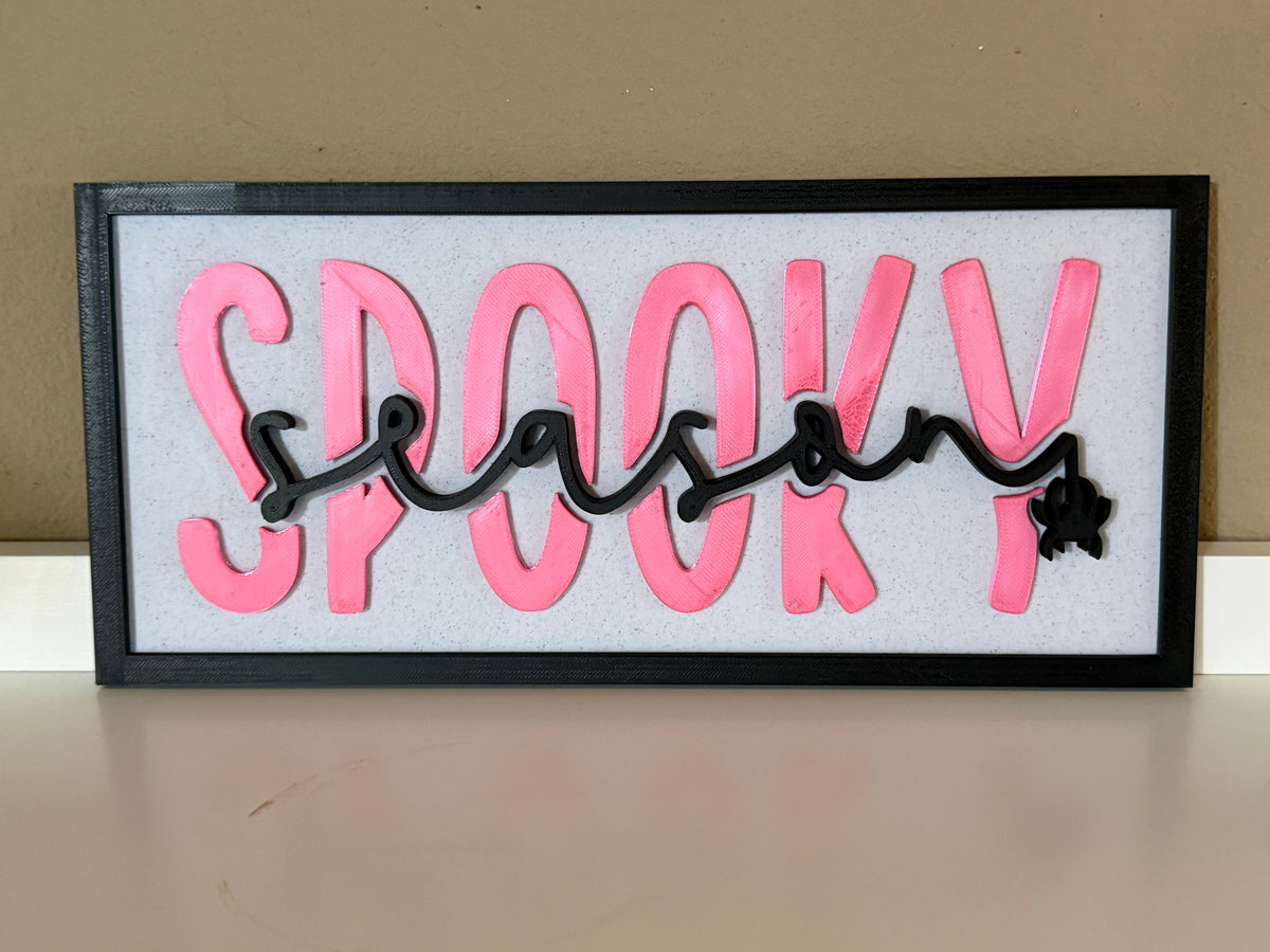 Spooky Halloween Sign